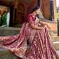 Dramatic Sparkle in Heavy Sequins Embroidered Silk Elegance
