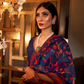 Banarasi Jamawar Silk Saree with Traditional Woven Design