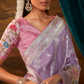 Elegant Silk Saree Embellished with Fine Zari Work