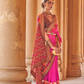 Ethnic Motif Zari Saree in Banarasi Weave Style