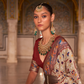 Patola Print Saree Crafted in Fine Smooth Silk