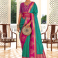 Soft Banarasi Paithani Saree with Copper Zari Weaving - LaVante Fashion