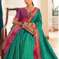 Soft Banarasi Paithani Saree with Copper Zari Weaving