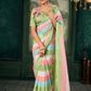 Soft Chanderi Linen Fabric with Artistic Digital Print - LaVante Fashion