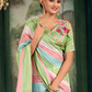 Soft Chanderi Linen Fabric with Artistic Digital Print - LaVante Fashion