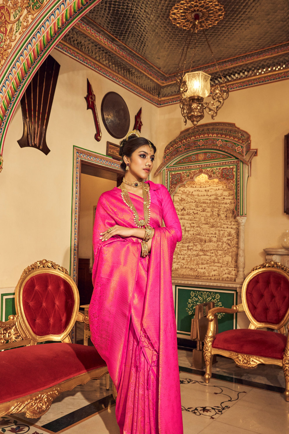 Soft Handloom Weaving Silk Saree