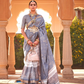 Elegant Soft Kachhi Silk Saree with Designer Finish