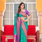 Soft Peshwai Paithani Silk Saree