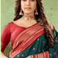 Soft Peshwai Paithani Silk Saree with Traditional Zari Weaving & Royal Pallu