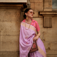 Soft Silk Saree with Elegant Handloom Weaving Design