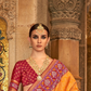 Vibrant Digital Printed Art Silk Saree with Contemporary Design