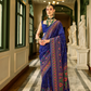 Traditional Banarasi Saree in Poly Viscose Silk with Meenakari Weave