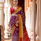 Designer Saree in Polyester Viscose Silk with Floreem Finish