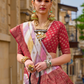 Graceful Aqua Effect Saree in Viscose Polyester Silk Fabric