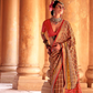Super Poly Viscose Silk Saree with Traditional Patola Design - LaVante Fashion