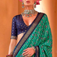 Radiant Super Polyester Viscose Silk Saree with Traditional Patola Design - LaVante Fashion