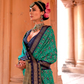 Radiant Super Polyester Viscose Silk Saree with Traditional Patola Design - LaVante Fashion