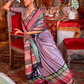 Super V.B. Silk Saree with Elite Gold Finish - LaVante Fashion