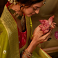 Royal Charm Pure Viscose Dola Silk Banarasi Saree with Designer Elegance
