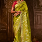 Royal Charm Pure Viscose Dola Silk Banarasi Saree with Designer Elegance