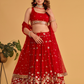 Richly Embroidered Lehenga with Sequins & Zari Detailing