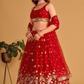 Richly Embroidered Lehenga with Sequins & Zari Detailing