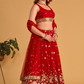 Richly Embroidered Lehenga with Sequins & Zari Detailing