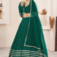 Elegant Sequins and Zari Embroidered Lehenga Set