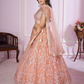 Designer Lehenga Set with Sequins Thread & Badla Zari Embroidery