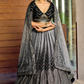 Graceful Lehenga Set with Sequins & Thread Embroidery