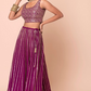 Graceful Zari & Sequins Embroidered Lehenga for Festive Occasions