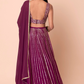 Graceful Zari & Sequins Embroidered Lehenga for Festive Occasions