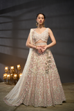 LAVANTEFASHIONSequinswithheavyZarkanembroiderySemi-StitchedLehengacholi_Dupatta_7 - LaVante Fashion
