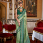 Soft Viscose Silk Woven Printed Patola Designed Saree