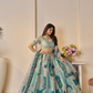 Peacock Embroidered Bridal Lehenga – A Signature Piece from The Rajsi Haathi Collection