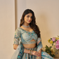 Peacock Embroidered Bridal Lehenga – A Signature Piece from The Rajsi Haathi Collection