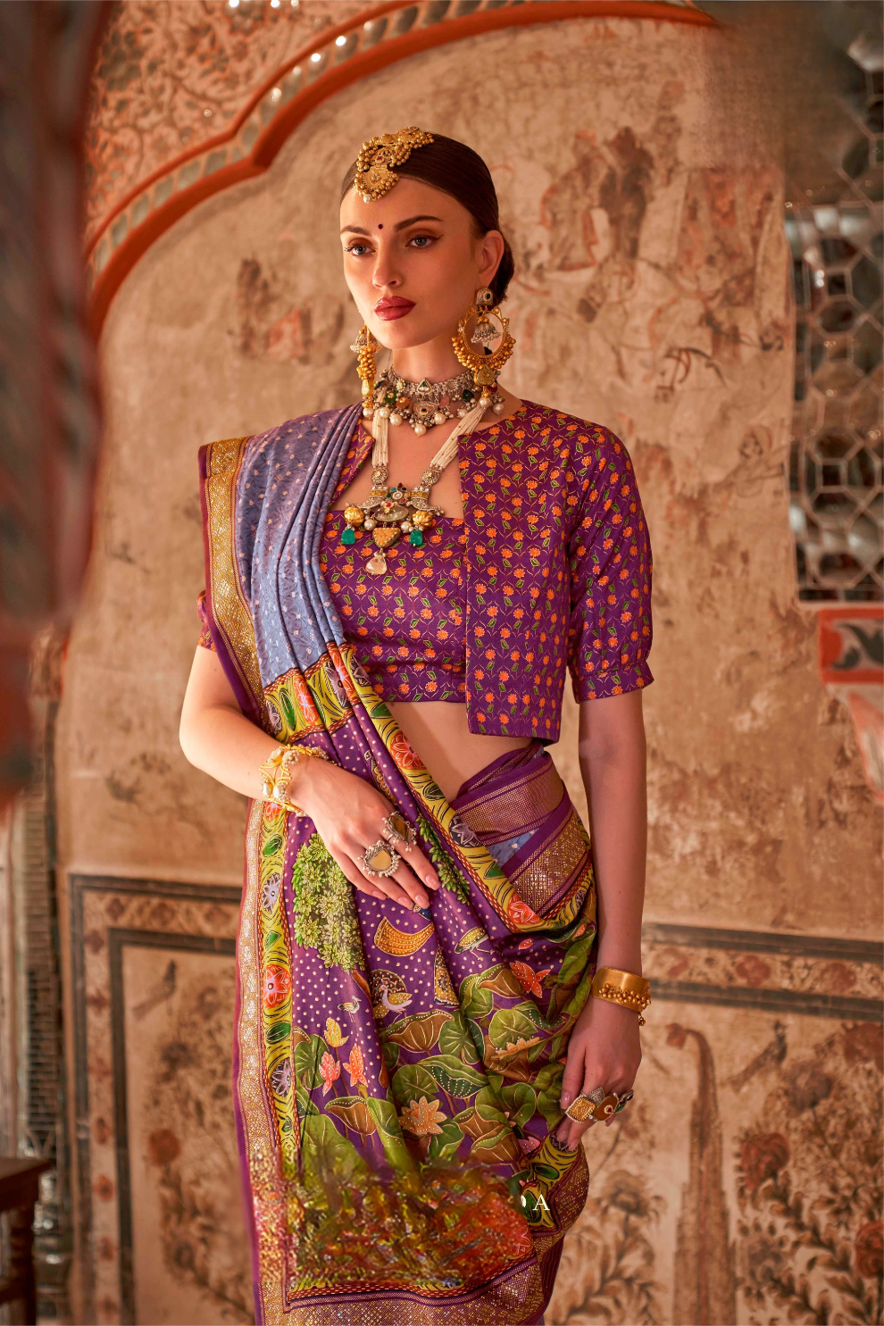 Super P.V. Silk Saree with Exclusive Value Addition Work