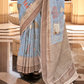 Rich Banarasi Handwoven  khadi Silk Saree with Traditional Weave