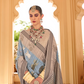 Rich Banarasi Handwoven  khadi Silk Saree with Traditional Weave