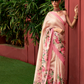 Super Tussar Silk Saree with Excellent Digital Floral Print