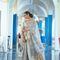 Tissue Finish Silk Saree with Blouse for Special Events