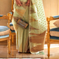 Handwoven Tissue Silk Saree with Elegant Weaving Work
