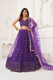LAVANTEFASHIONTONETOTONETHREADWORKANDMIRRORWORKEMBROIDERYWITHREADYMADEFANCYLACE_19 - LaVante Fashion