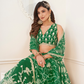 Trendy Butterfly Net Lehenga Choli with Intricate Thread & Sequin Work