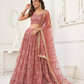 Trendy Butterfly Net Lehenga Choli with Intricate Thread & Sequin Work