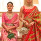 Classic Tussar Silk Saree with Ethnic Print Detailing