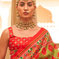 Classic Tussar Silk Saree with Ethnic Print Detailing