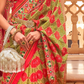 Classic Tussar Silk Saree with Ethnic Print Detailing