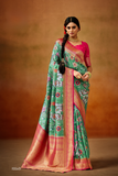 LAVANTEFASHIONTUSSERSILKKALAMKARIWITHBANARSBORDER_4 - LaVante Fashion