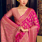 Two Ply Weaving Polyester Georgette Saree with Weaving Buta - LaVante Fashion